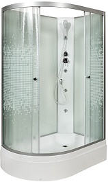 DTO Душевая кабина L 720 R N с гидромассажем – фотография-1